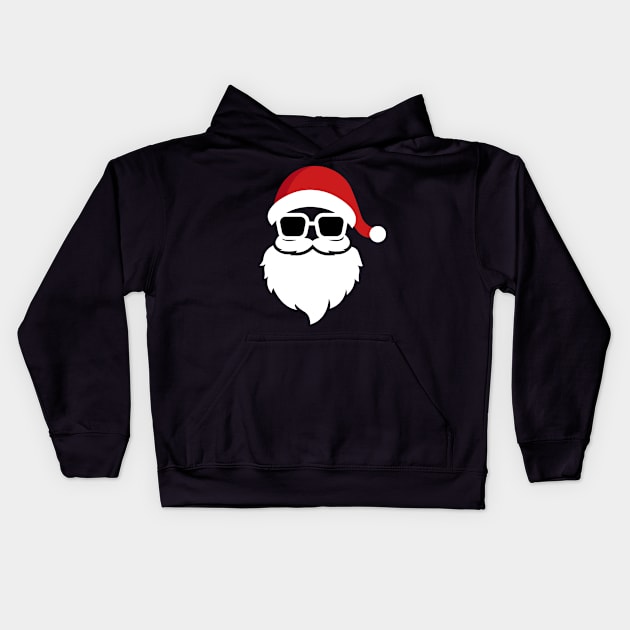 santa claus Kids Hoodie by GP SHOP